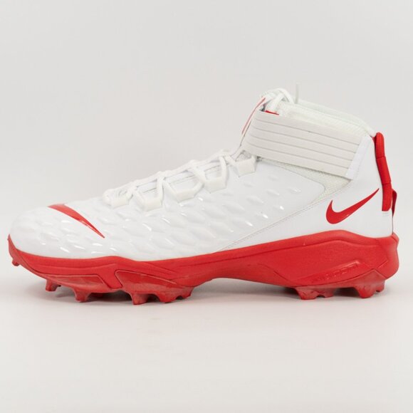Nike Force Savage Pro 2 Shark 'White University Red' BV5448-104 Football size 14 - Picture 4 of 8